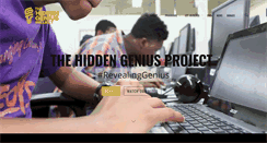 Desktop Screenshot of hiddengeniusproject.org